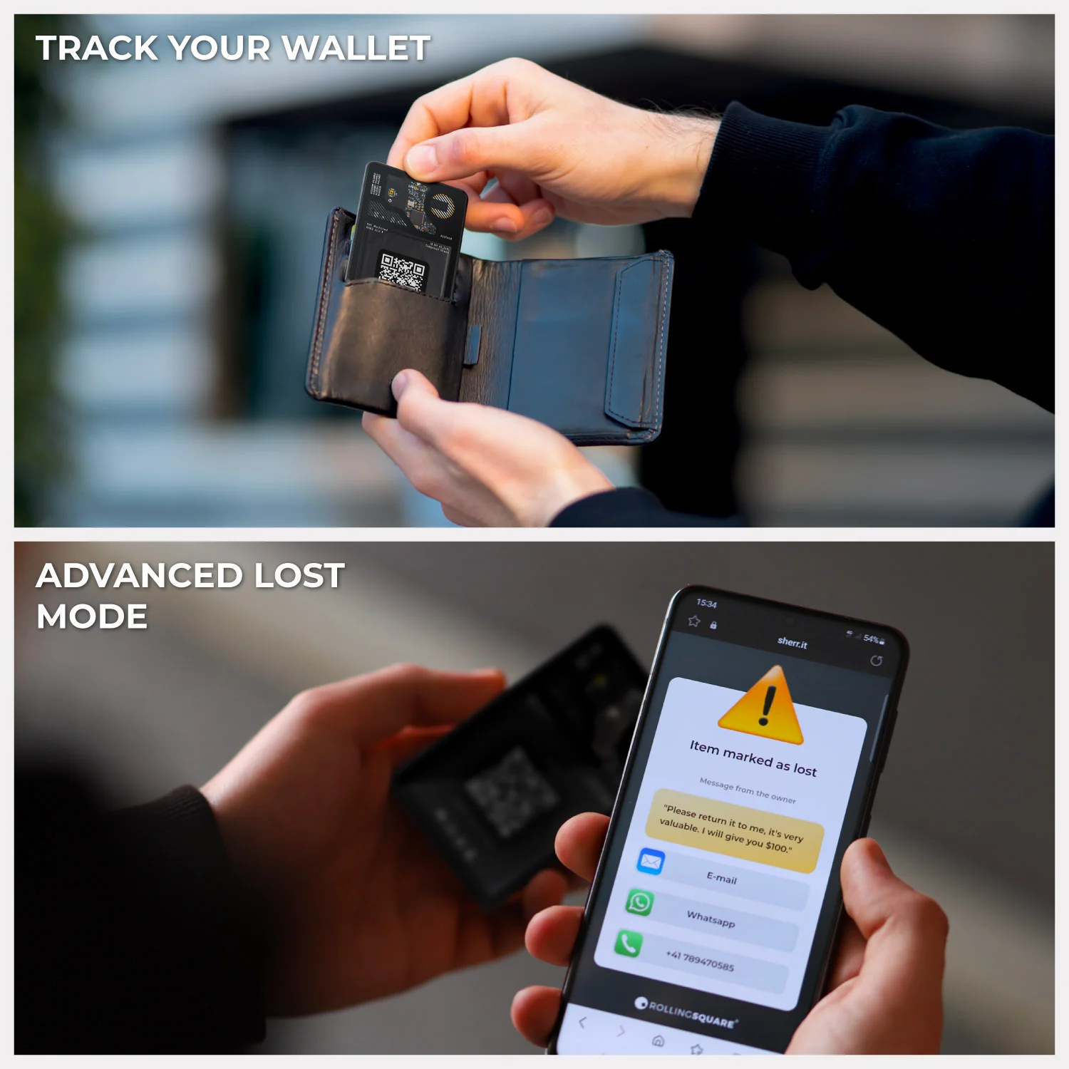 AirCard™ - Card-sized wallet tracker - Image 4