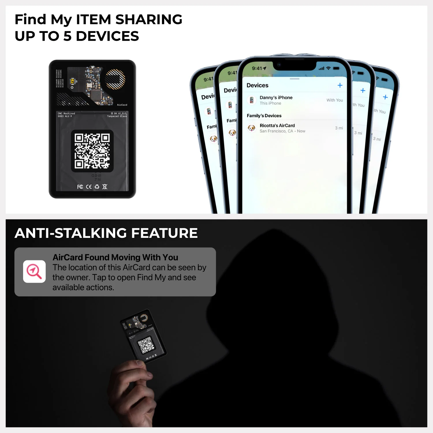 AirCard™ - Card-sized wallet tracker - Image 6