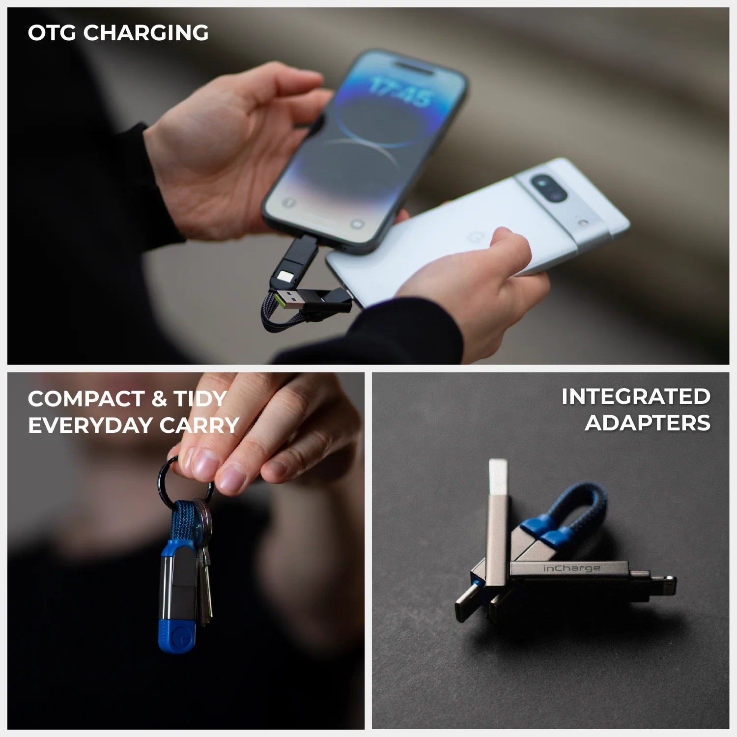 inCharge® X - 100W, 6in1 keyring cable - Image 13
