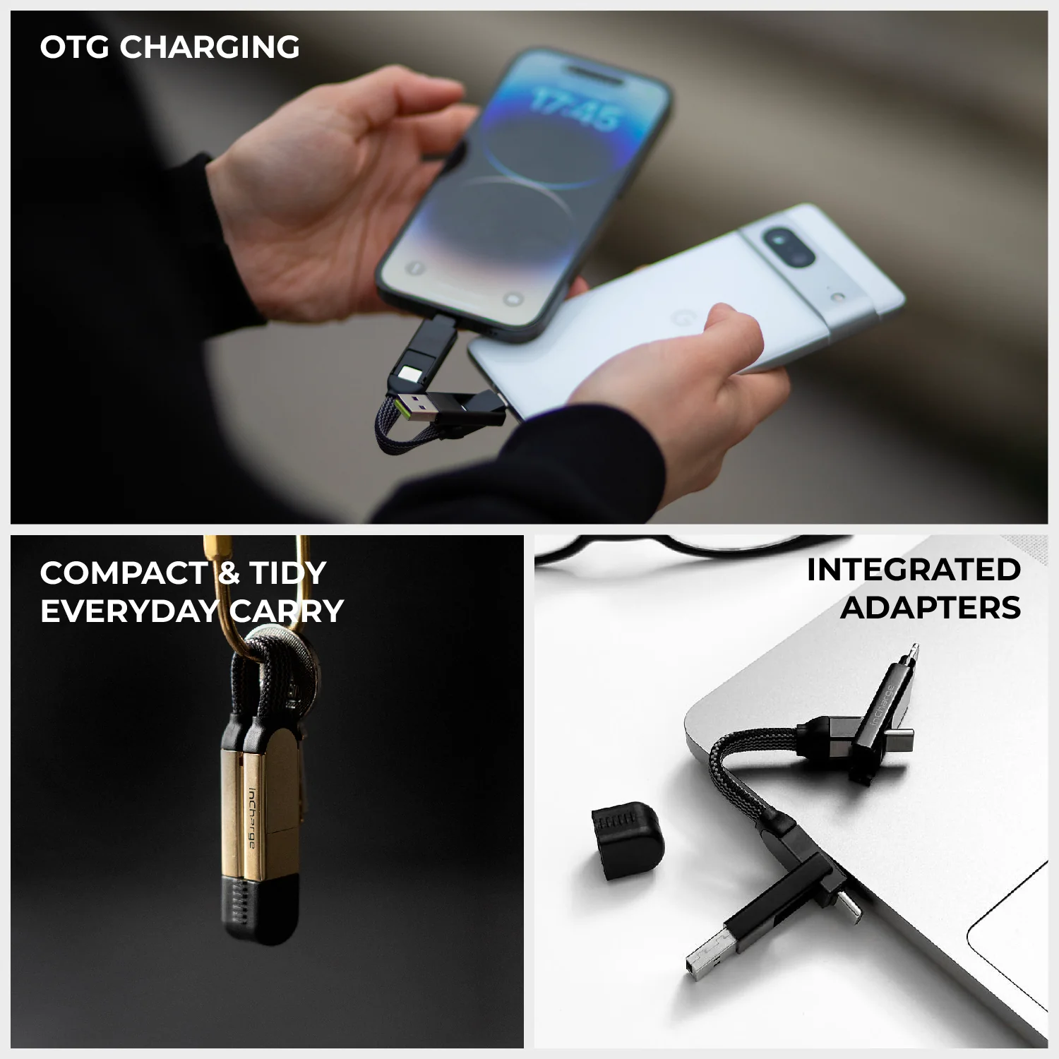 inCharge® X - 100W, 6in1 keyring cable - Image 21