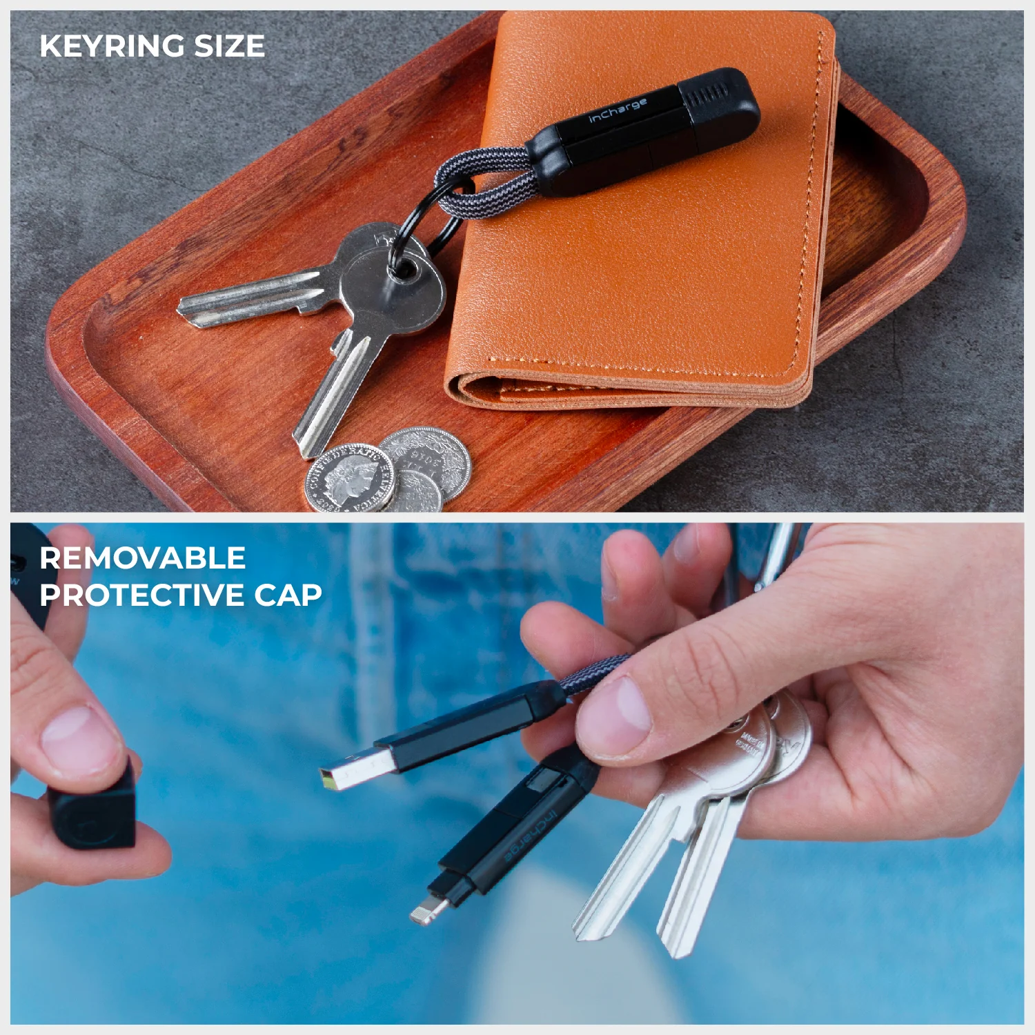 inCharge® X - 100W, 6in1 keyring cable - Image 6