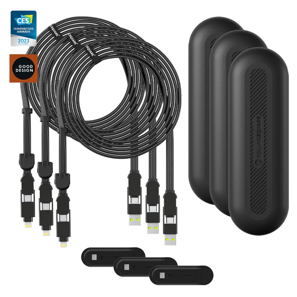 inCharge® XL 3m / 10ft - 100W, 6in1 ultra long cable - Image 28