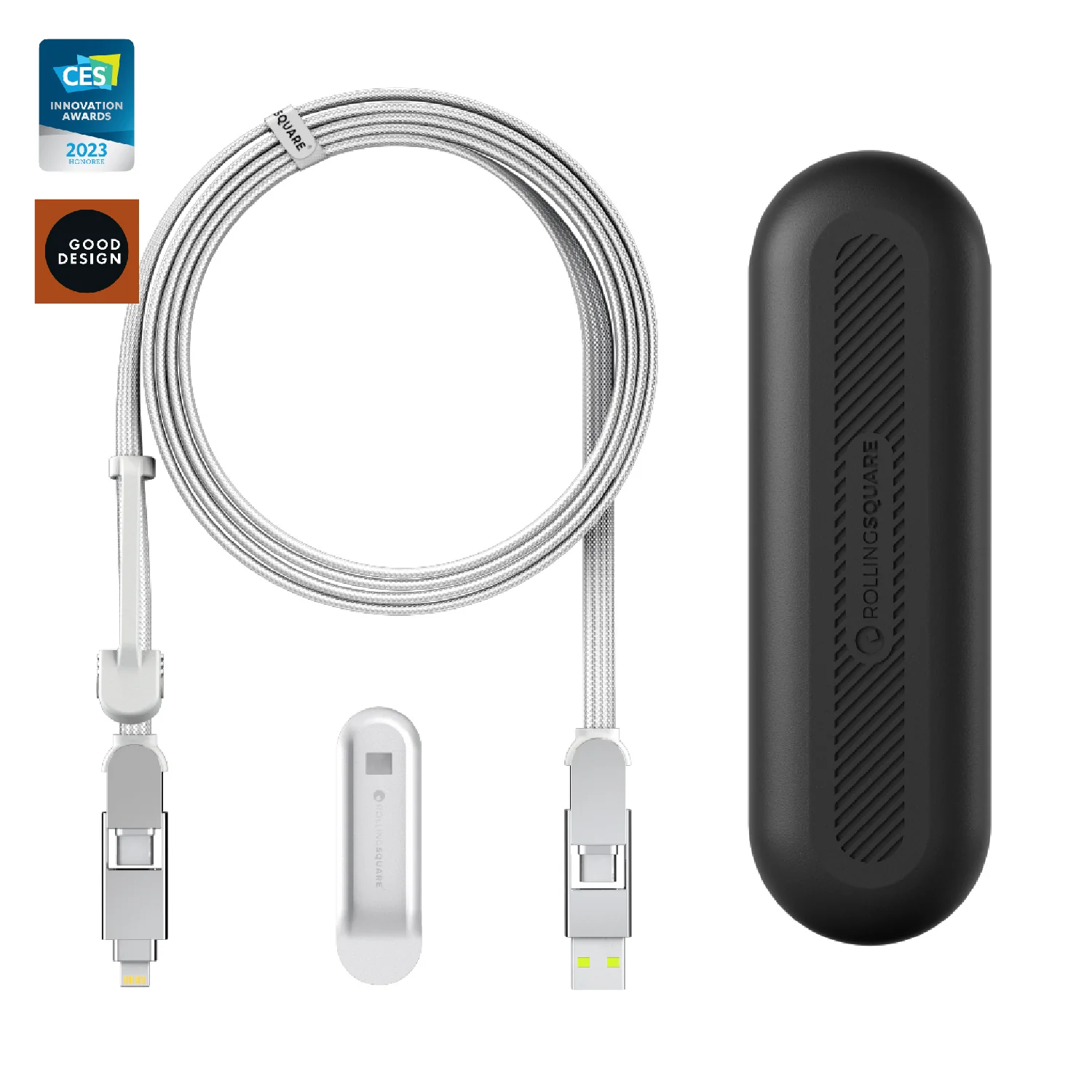 inCharge® XL 2m / 6.6ft - 100W, 6in1 super long cable - Image 10