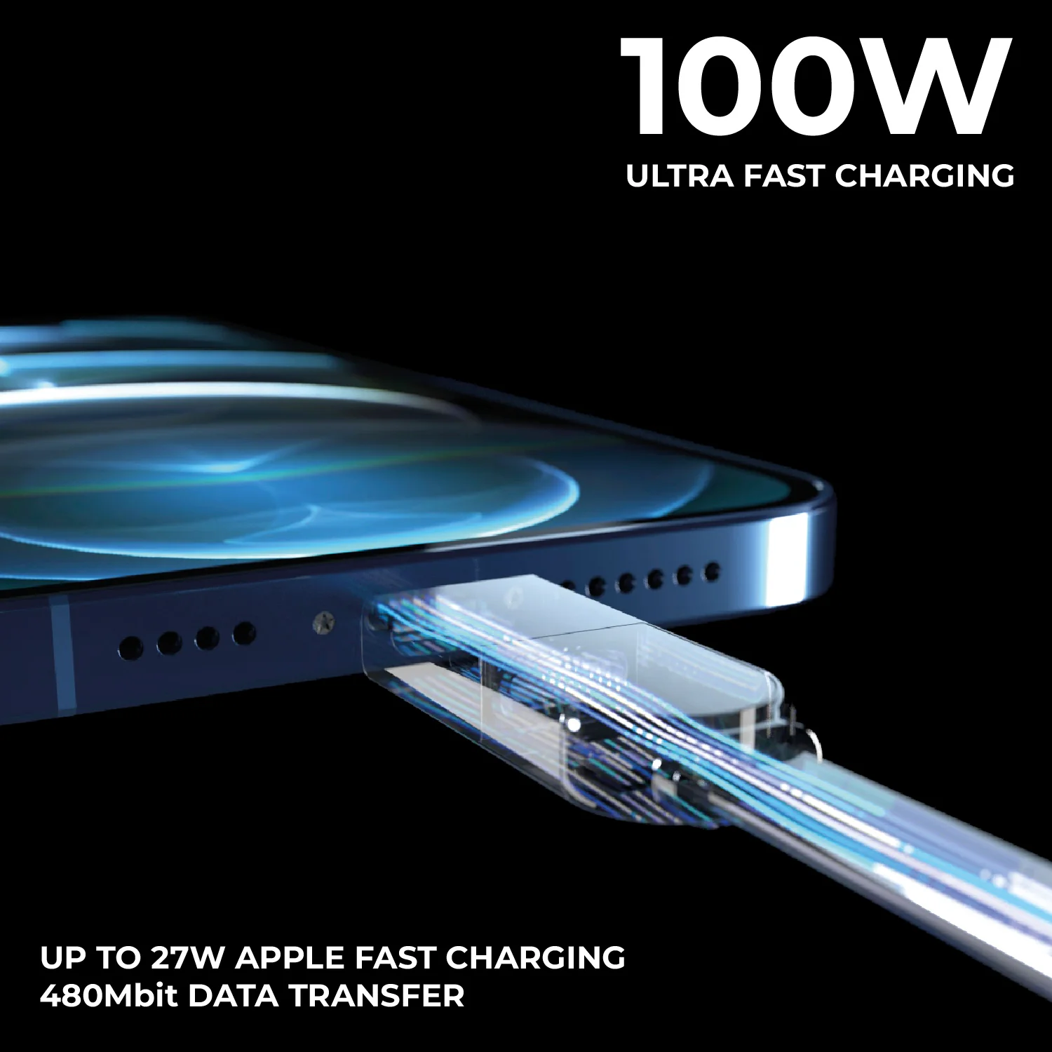 inCharge® XL 2m / 6.6ft - 100W, 6in1 super long cable - Image 13