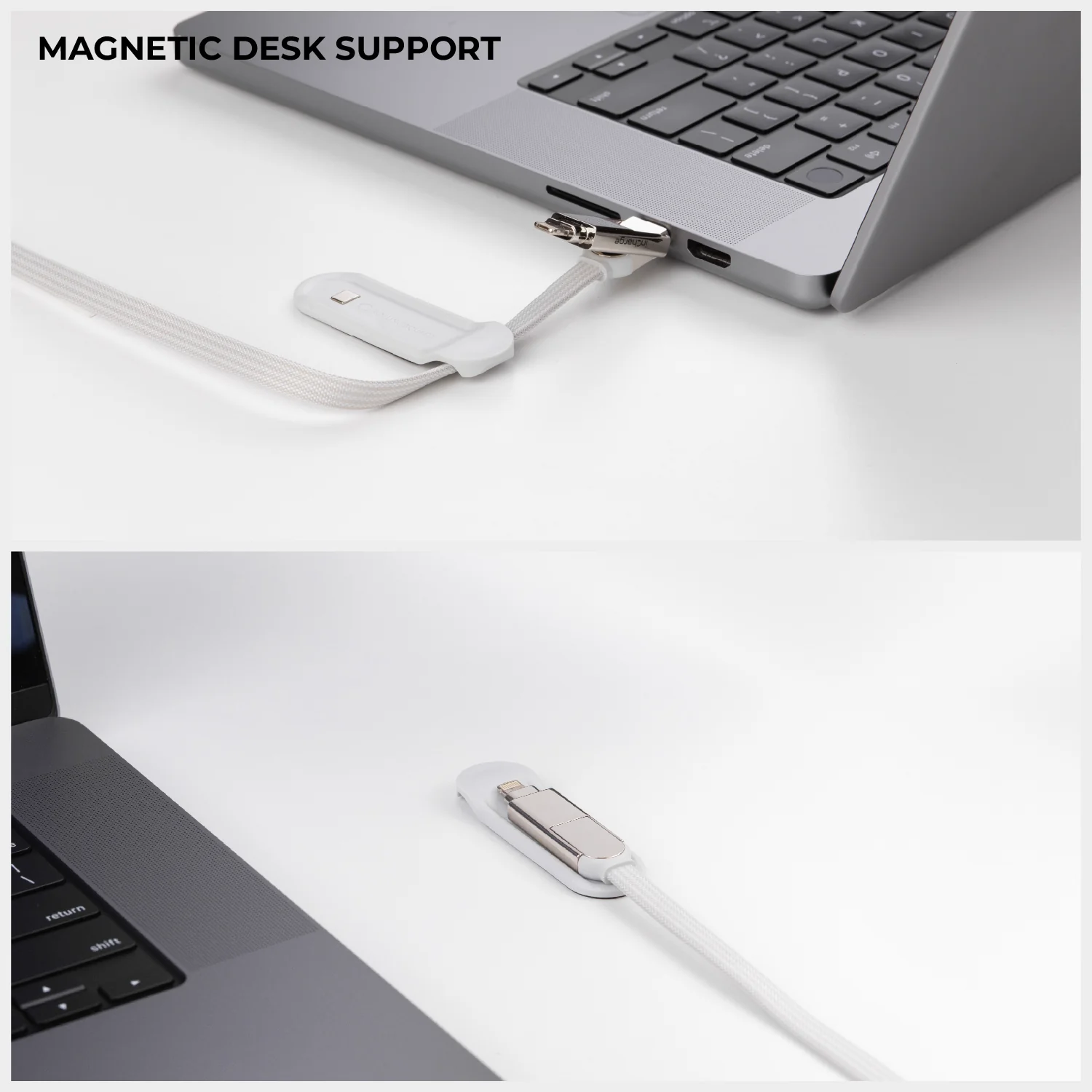 inCharge® XL 2m / 6.6ft - 100W, 6in1 super long cable - Image 15