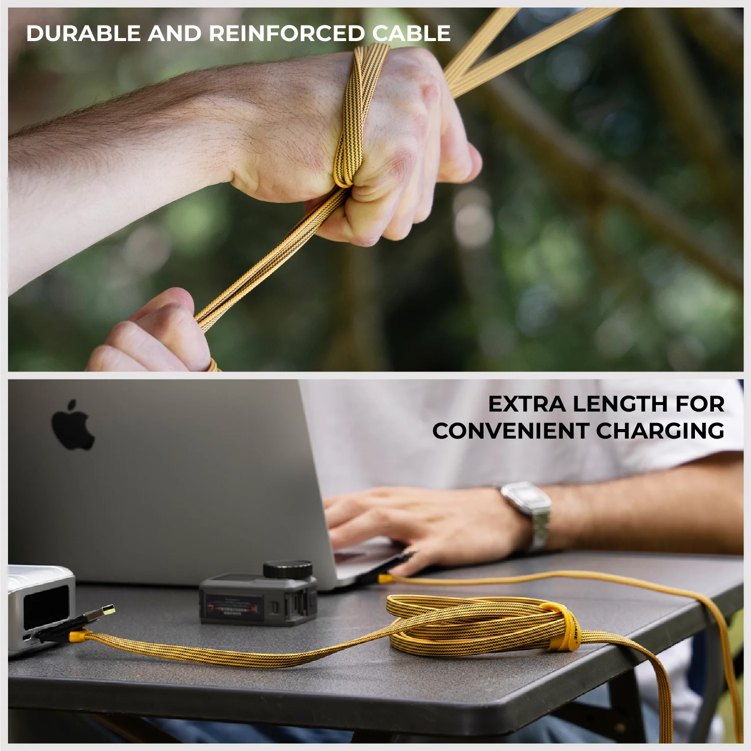 inCharge® XL 2m / 6.6ft - 100W, 6in1 super long cable - Image 16