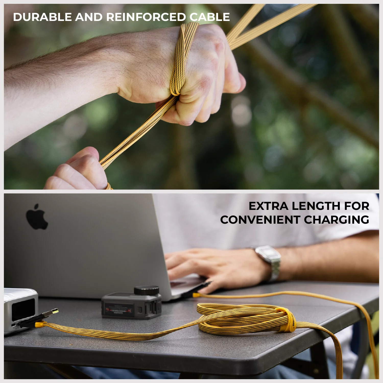 inCharge® XL 2m / 6.6ft - 100W, 6in1 super long cable - Image 25