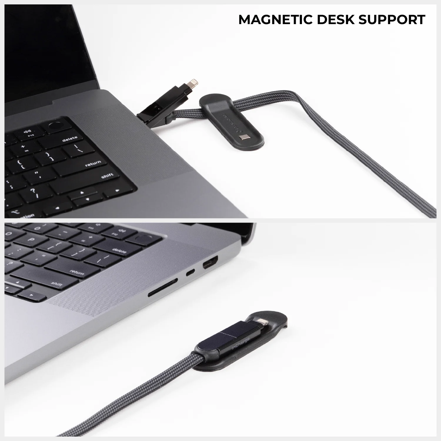 inCharge® XL 2m / 6.6ft - 100W, 6in1 super long cable - Image 6