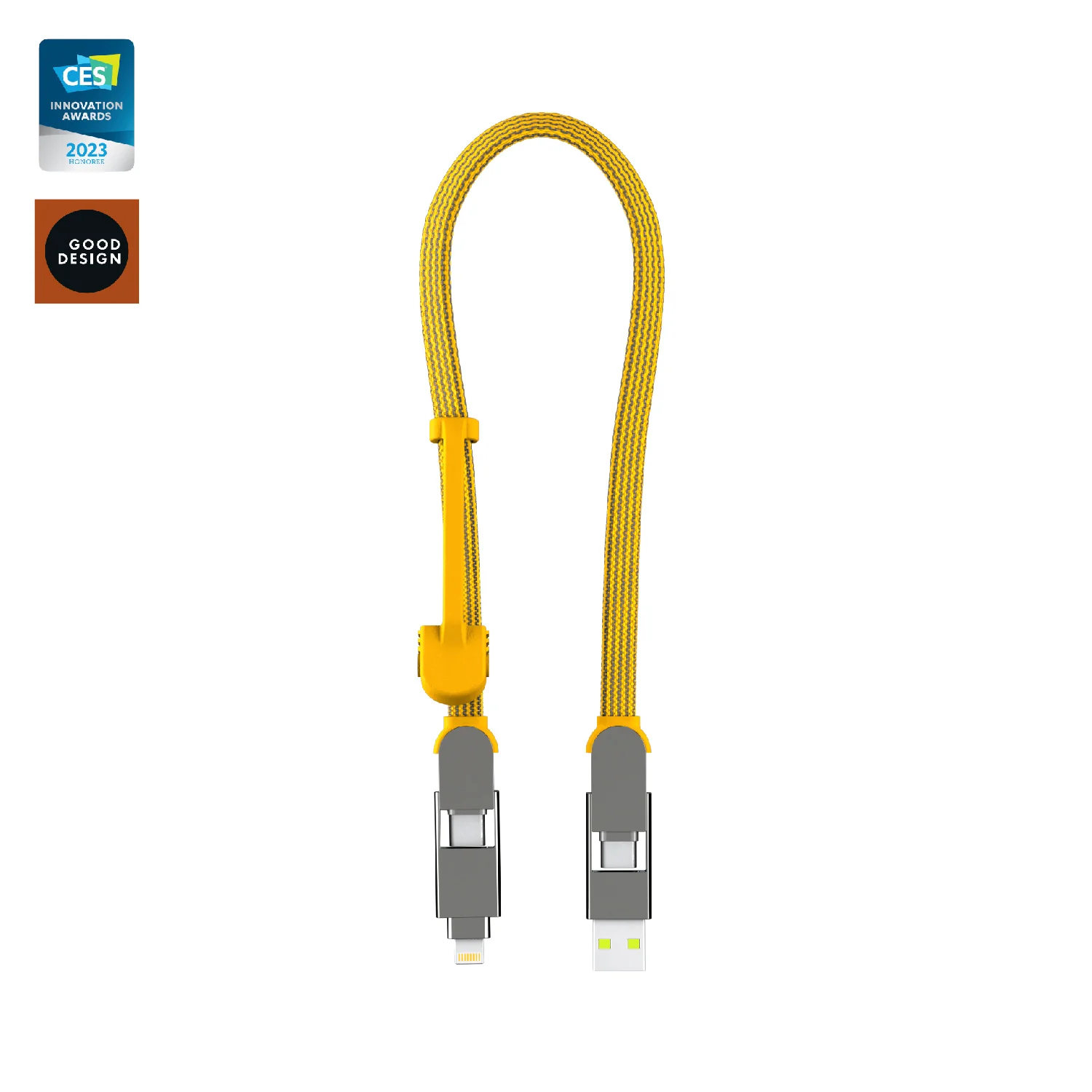 inCharge® XL 30cm / 1ft - 100W, 6in1 travel cable - Image 17